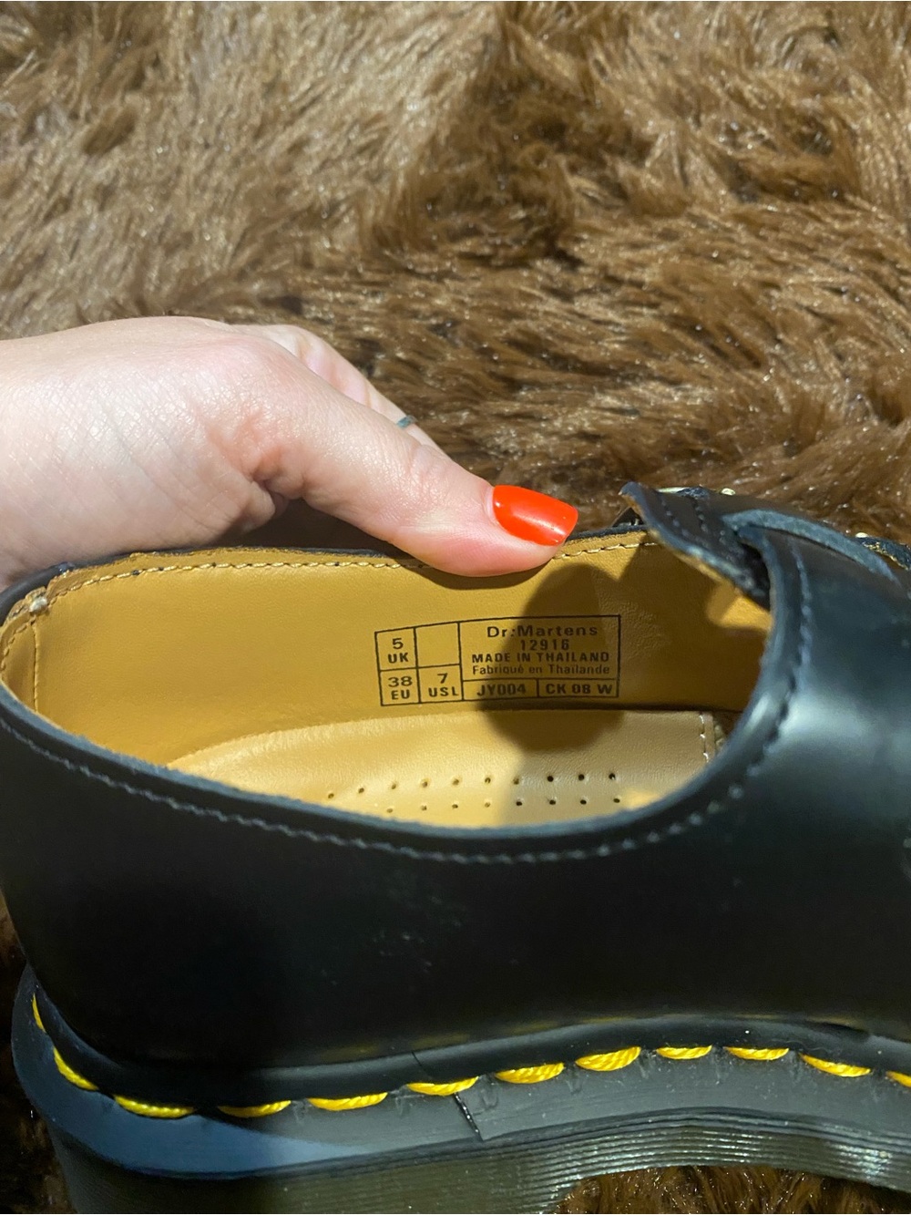 Dr. Martens 8065 Mary Jane Casual Shoe - Black - Picture 9 of 9